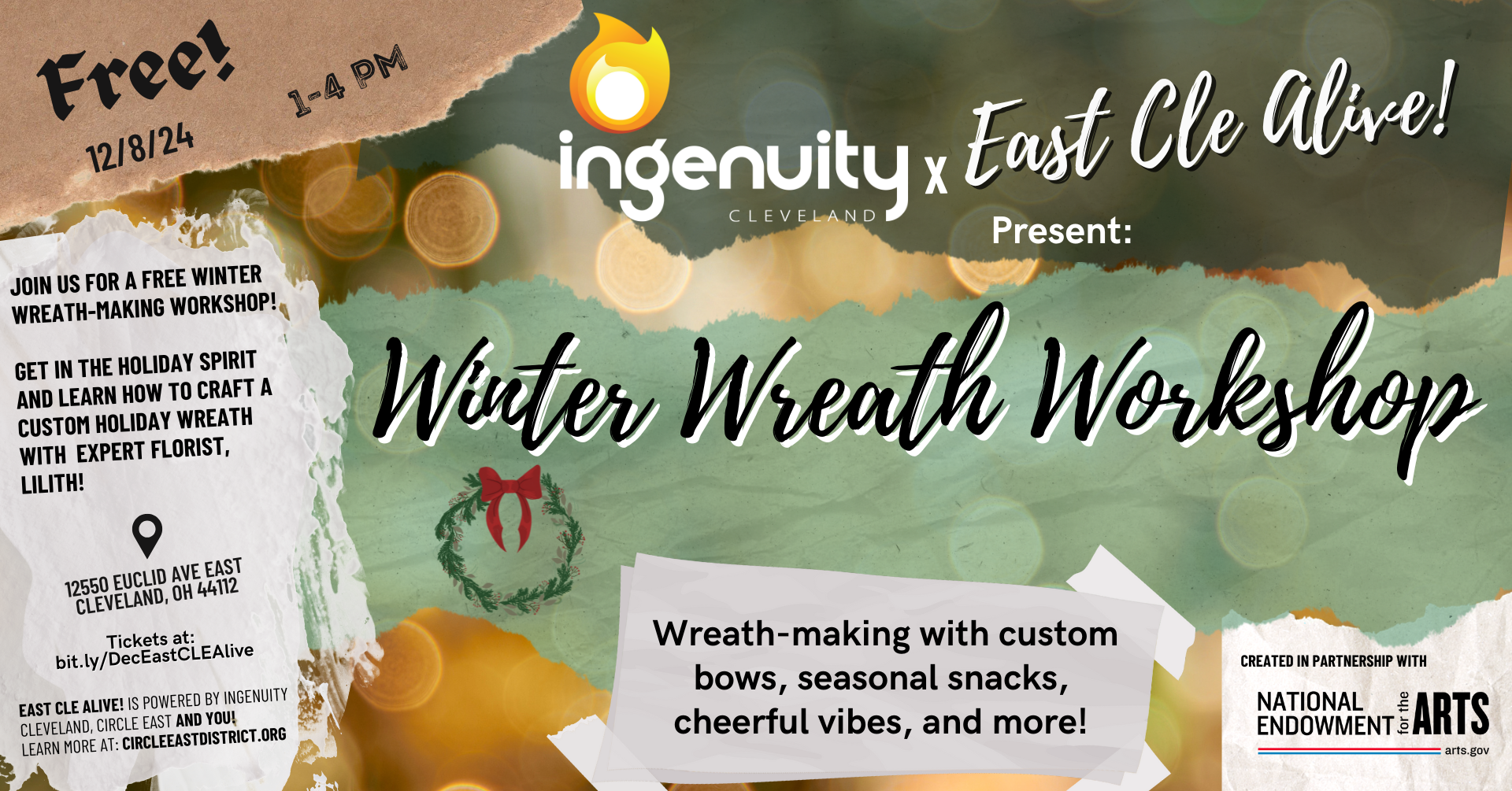 East CLE Alive / Ingenuity December Event